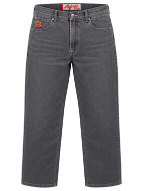 Men's Akademiks Straight Jeans, Waist 34, Grey
325